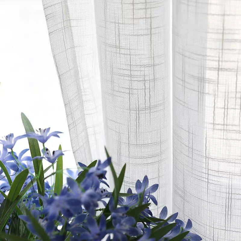 Modern Sheer Tulle Voile Window Curtains