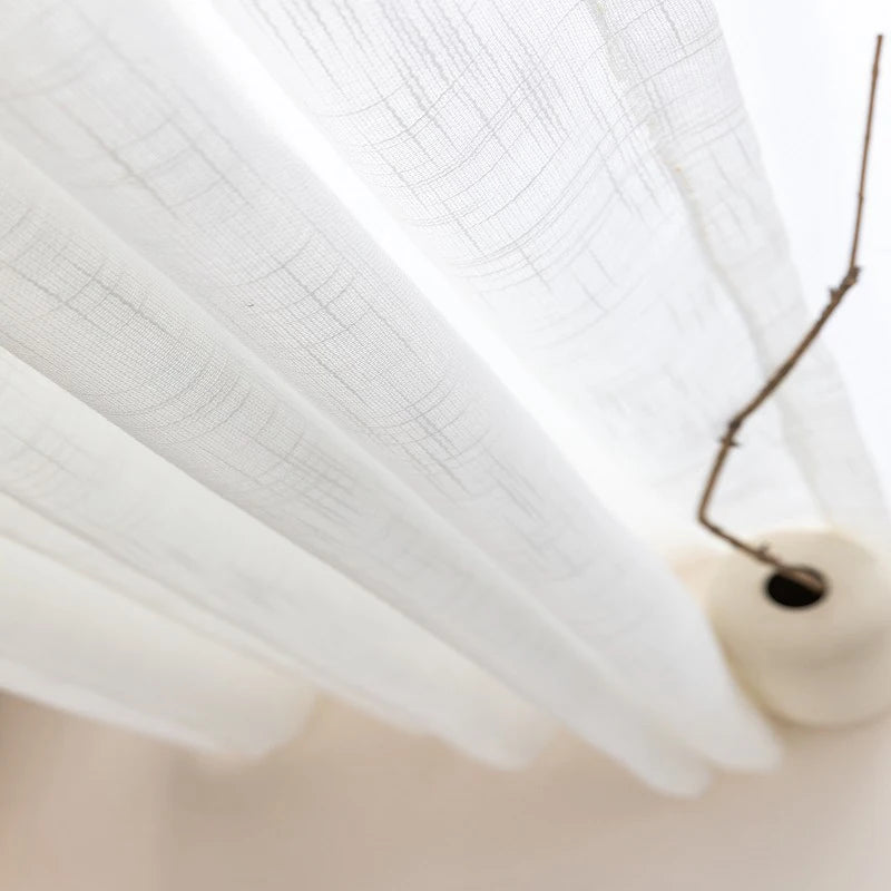 Modern Sheer Tulle Voile Window Curtains